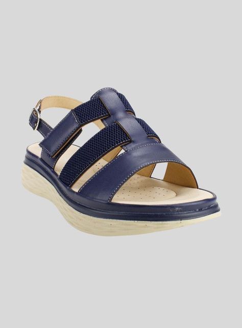 Sandalia New Walk Cintas Azul Marino-1