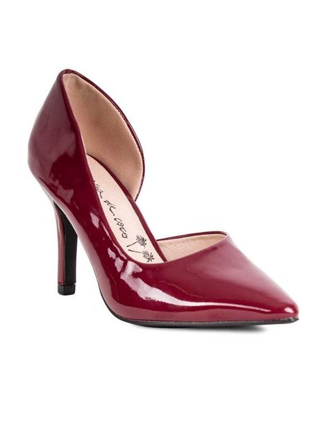 Zapato Agua de Coco Burgundy-2