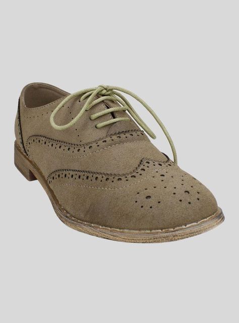 Zapato New Walk Oxford Taupe-1