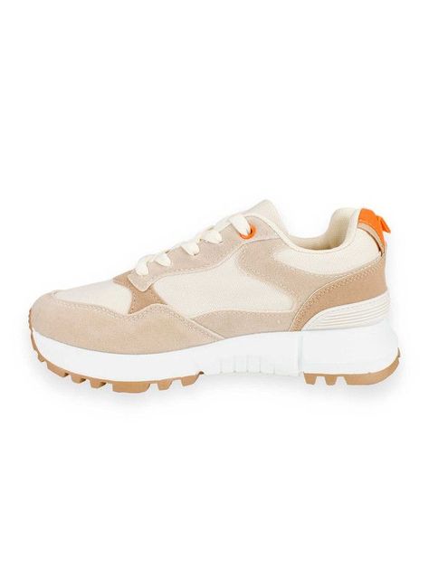 Zapatilla New Walk Urbana Beige-2