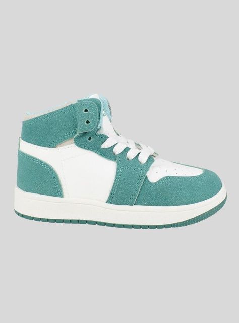Zapatilla Nat Geo Kids Urbana Verde Blanca-0