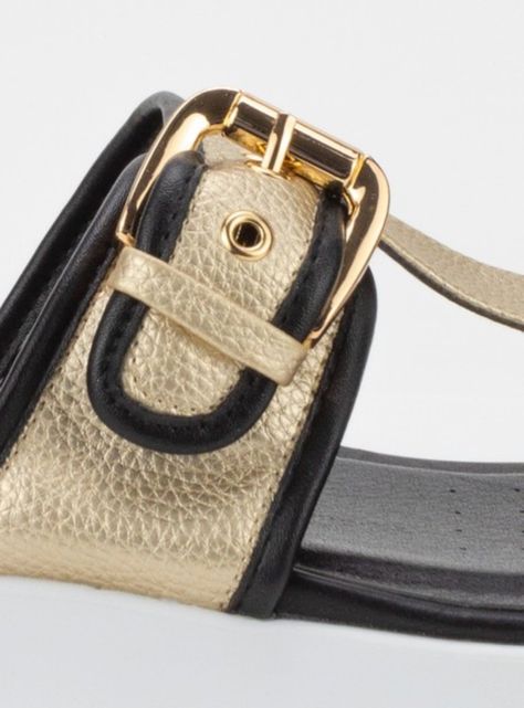 Sandalia New Walk Metal Dorado-3