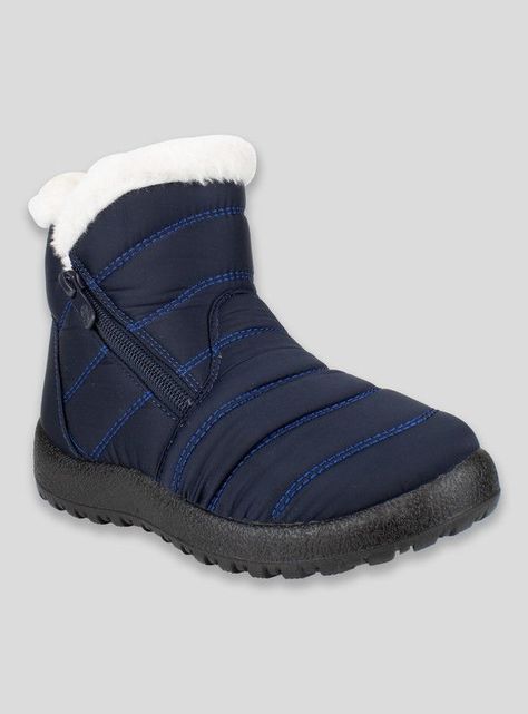 Botín Nat Geo Kids Polar Azul-1