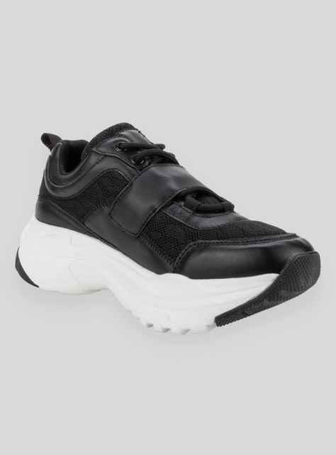 Zapatilla Agua de Coco Velcro Negra-1