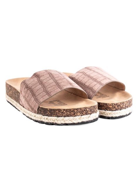 Sandalia New Walk Reptil Taupe-2