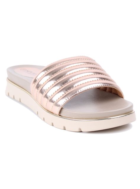 Sandalia New Walk Confort Pink Gold-3
