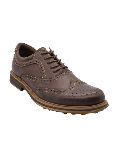 Zapato Nat Geo Oxford Cuero Café-1