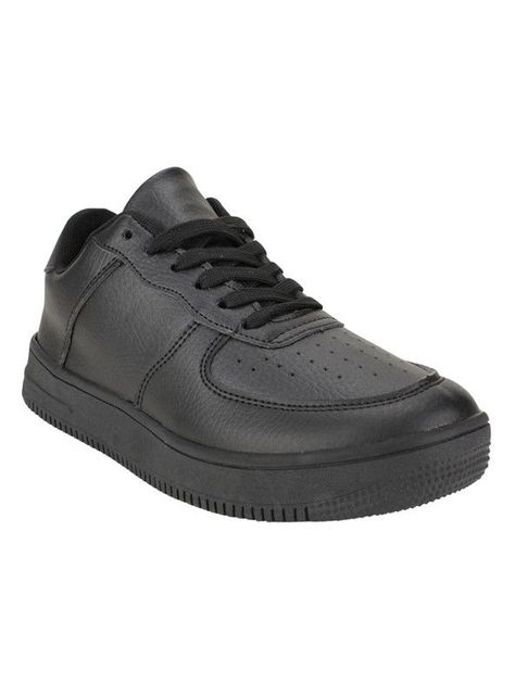 Zapatilla New Walk Escolar Puntos Negra-1