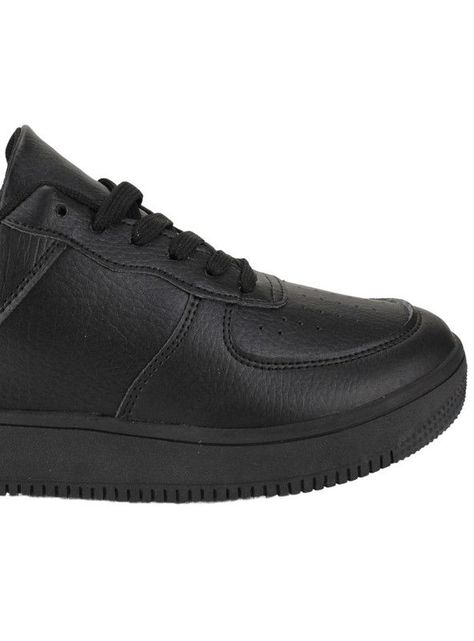 Zapatilla New Walk Escolar Puntos Negra-3