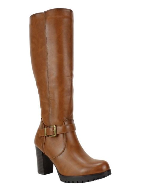 Bota New Walk Praga Camel-1