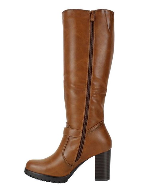 Bota New Walk Praga Camel-2