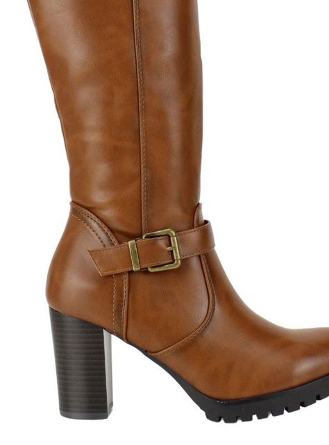 Bota New Walk Praga Camel-3
