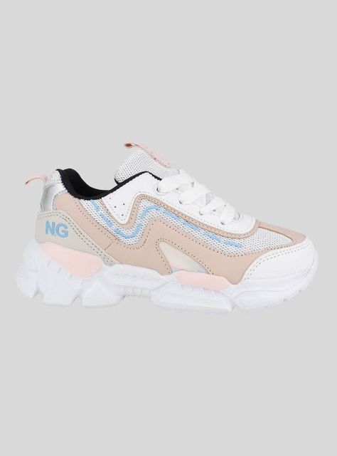 Zapatilla Nat Geo Kids Urbana Rosa-0