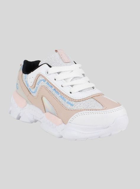 Zapatilla Nat Geo Kids Urbana Rosa-1