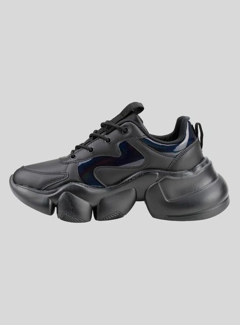 Zapatilla New Walk Chunky Negra-2