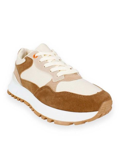 Zapatilla New Walk Urbana Marrón-1
