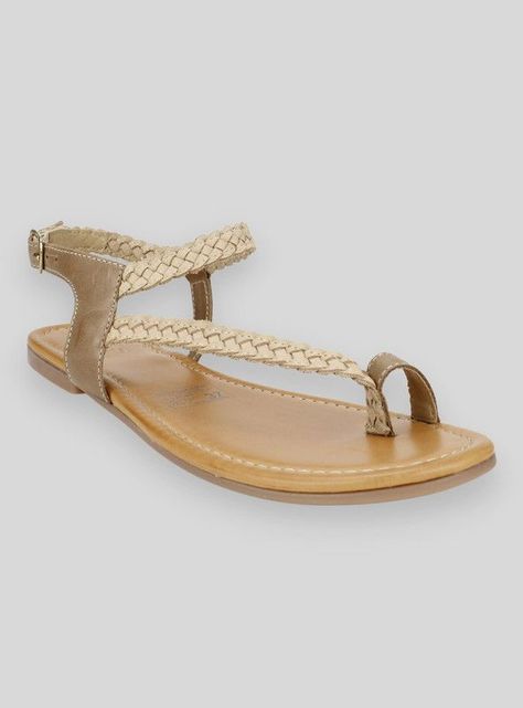 Sandalia Exs Emi Cuero Beige-1