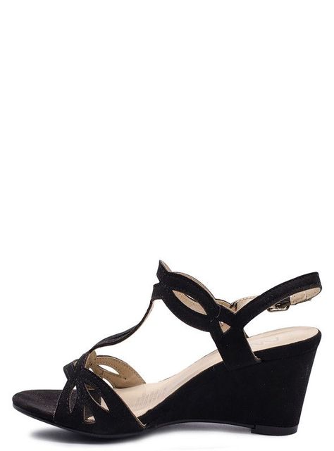 SANDALIA MUJER CASUAL NEW WALK 1709-1-90 (35-40) | Negro |-2