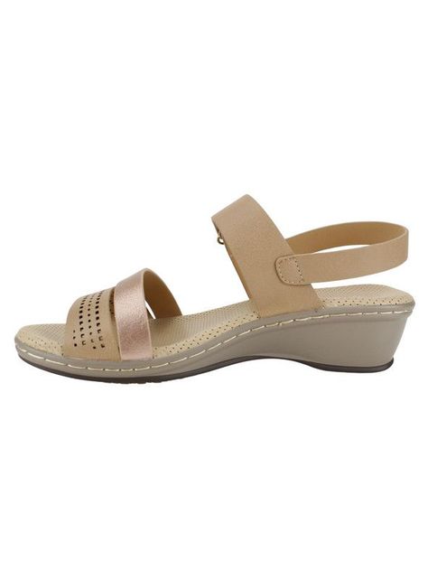 Sandalia New Walk Mila Beige-2