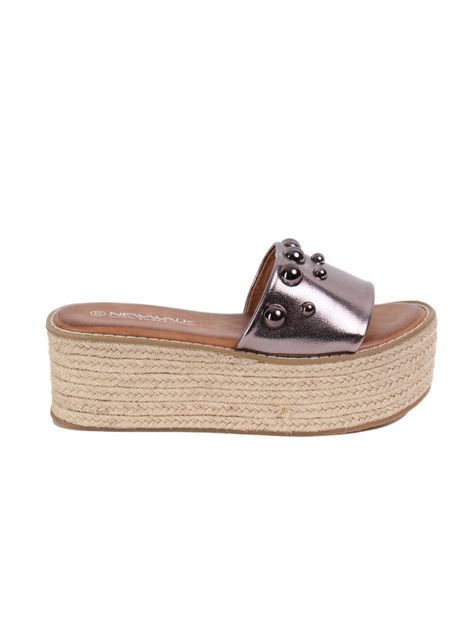 Sandalia New Walk Perlas Pewter-0