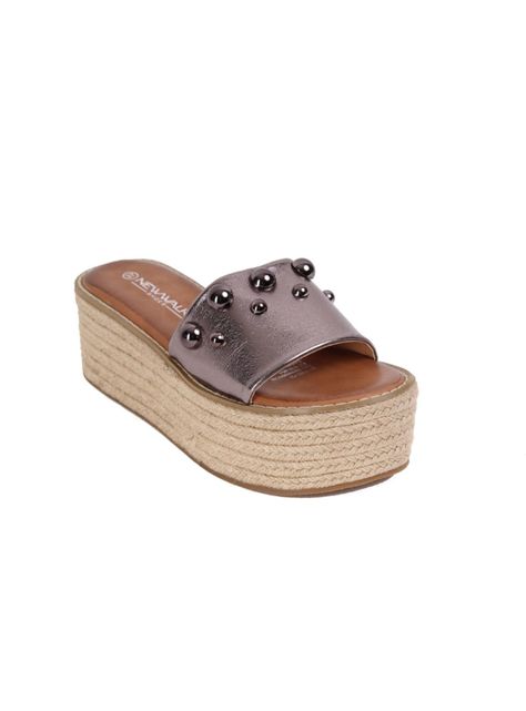 Sandalia New Walk Perlas Pewter-1