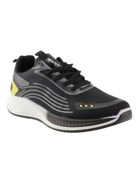 Zapatilla New Walk Waves Urbana Negra-1