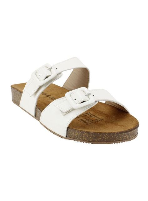 Sandalia Kanna & Co Correas Blanca-1