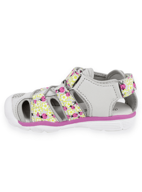 Sandalia Nat Geo Kids Elastizada Gris-2
