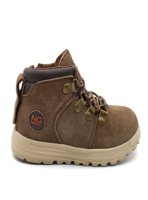 BOTIN INFANTIL NATGEO CUERO WNAT01-40  | Cafe |-1