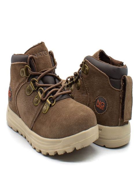 BOTIN INFANTIL NATGEO CUERO WNAT01-40  | Cafe |-3