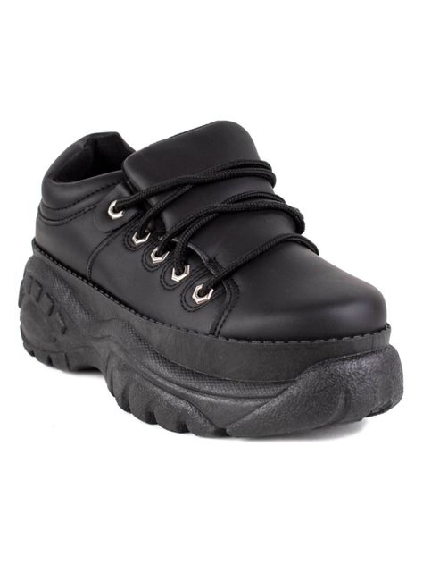 Zapatilla New Walk Plataforma Black-1