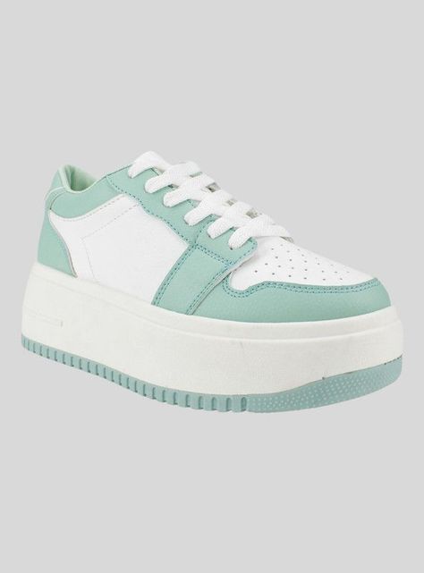 Zapatilla New Walk Turquesa Plat-1