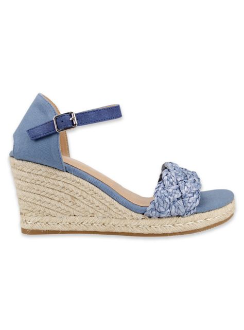 Sandalia New Walk Casual Yute Azul-0