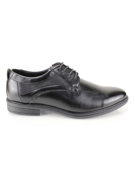 Zapato New Walk Formal Textura Negro-0