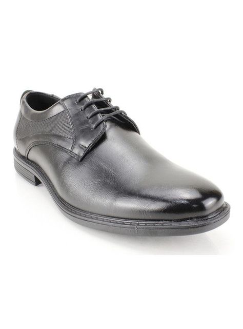 Zapato New Walk Formal Textura Negro-1