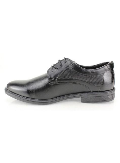 Zapato New Walk Formal Textura Negro-2