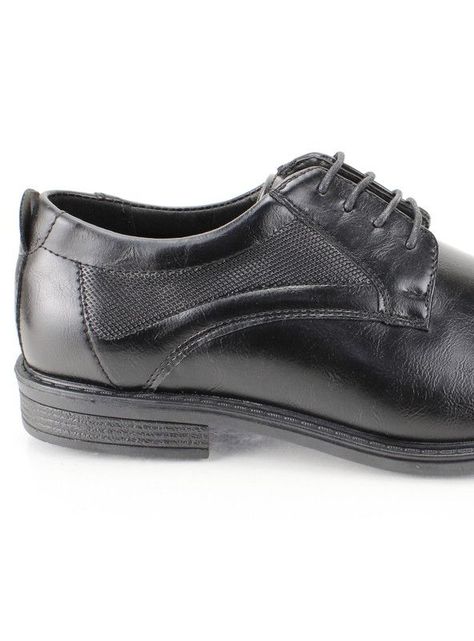 Zapato New Walk Formal Textura Negro-3