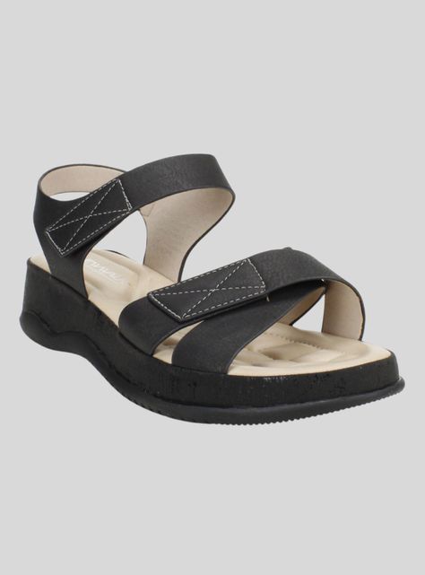 Sandalia New Walk Plant Negra-1