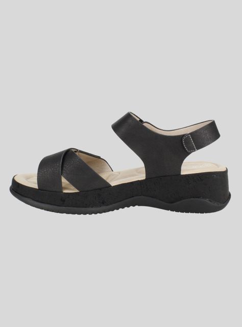 Sandalia New Walk Plant Negra-2