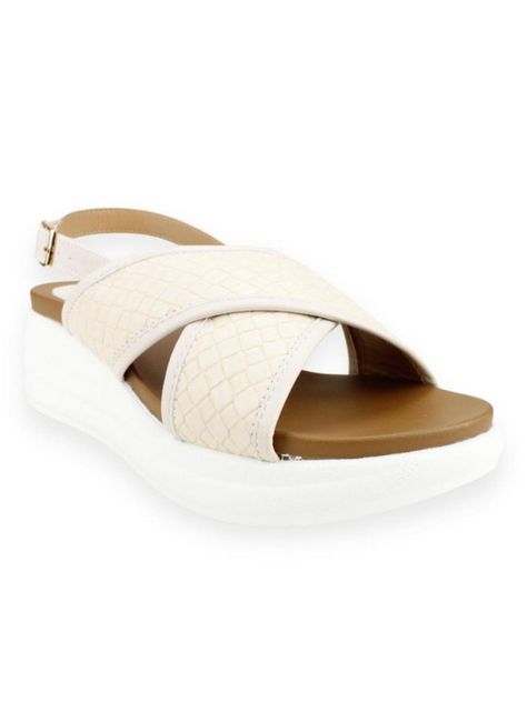 Sandalia Cintas Cruzadas Beige-1