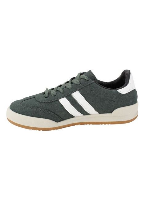 Zapatilla New Walk Line Verde Petróleo-2