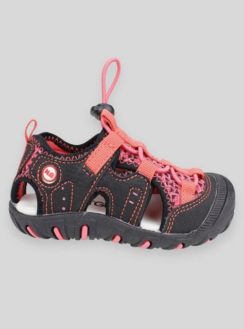Sandalia Nat Geo Kids Cangrejera Negra-0