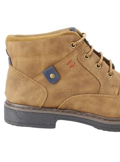 Botín New Walk Casual Camel-3