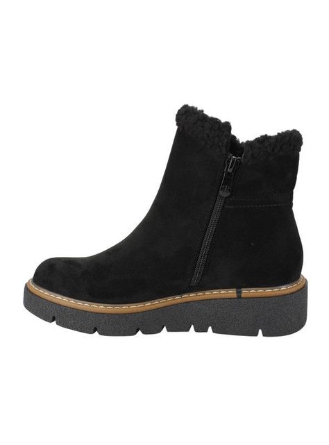 Botín New Walk Cozy Negro-2