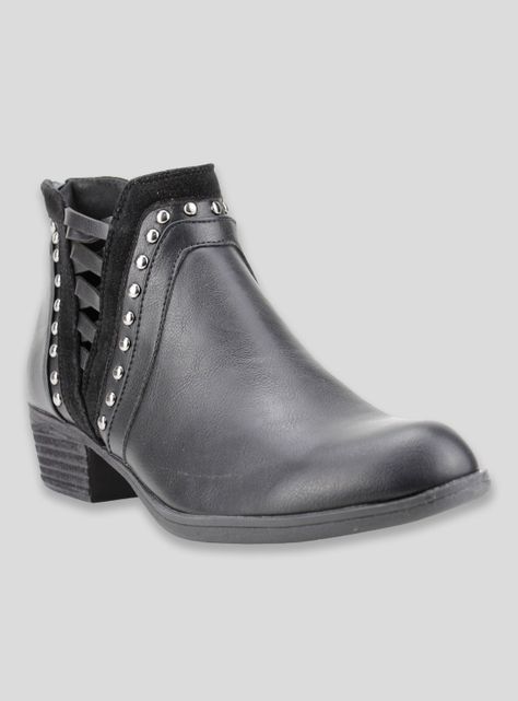 Botín New Walk Tachas black-1