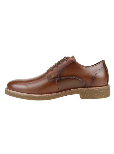 Zapato Casual Cuero Marrón-2