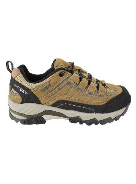 Zapatilla Nat Geo Watarproof Cuero Café-0