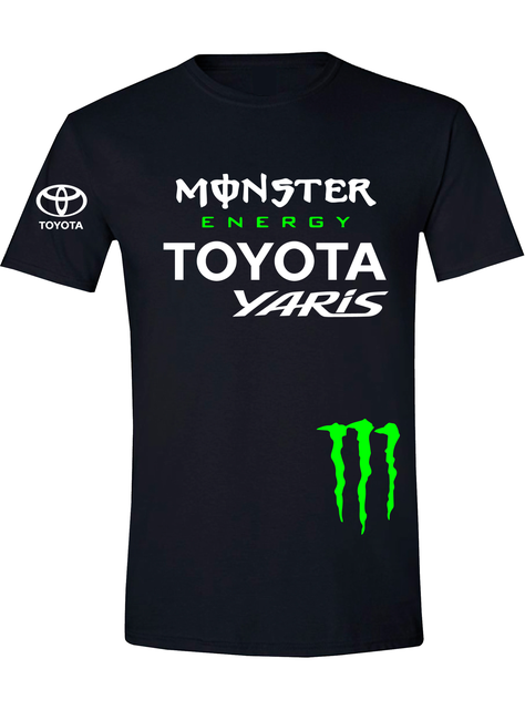 Polera Manga Larga Toyota Yaris Monster Energy-0