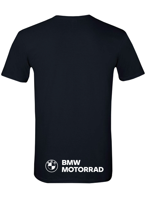 Polera Manga Corta BMW Calavera-1