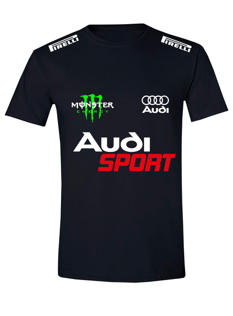Polera Manga Corta Audi Sport Monster Energy-0